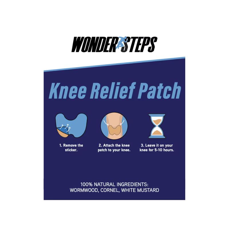 Wonder Knee Relief Patch - Knee Pain Patch – wonder steps